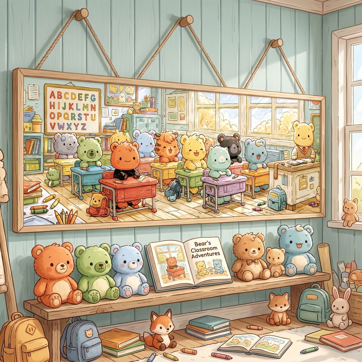 Animal Classroom Wall Art